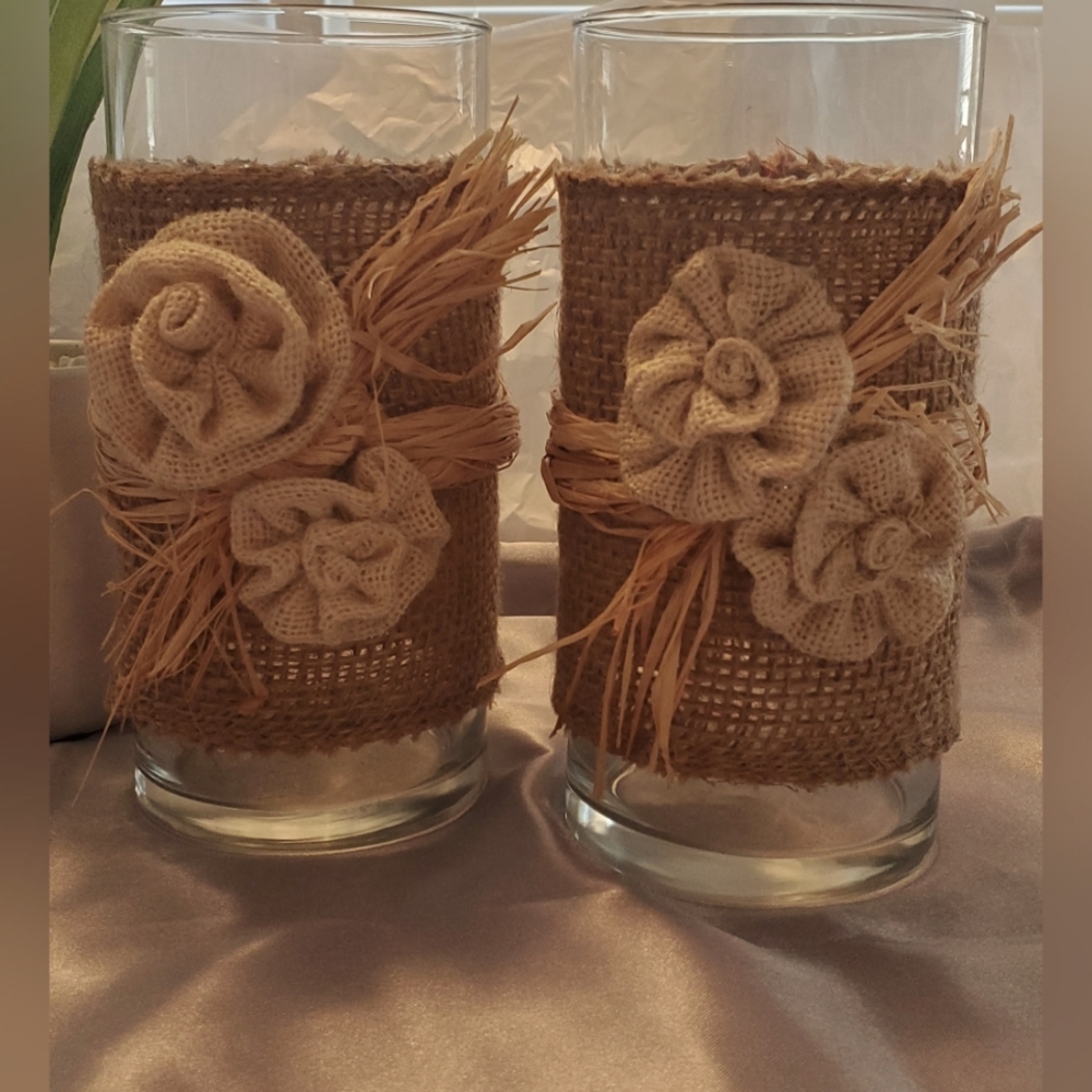 ⭐️Glass Candle or Flower Holder - Picture 1 of 1